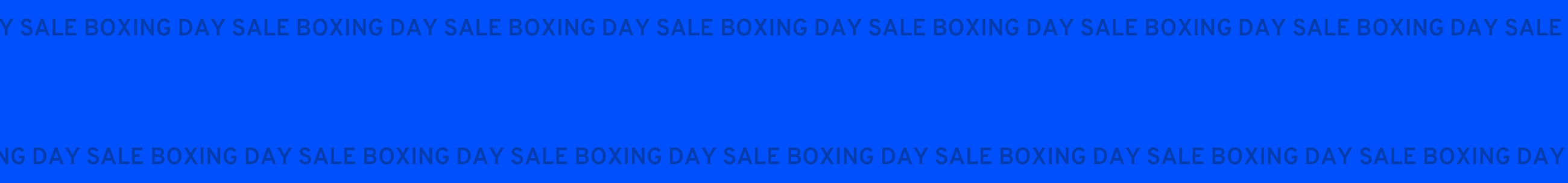 Boxing Day collection image