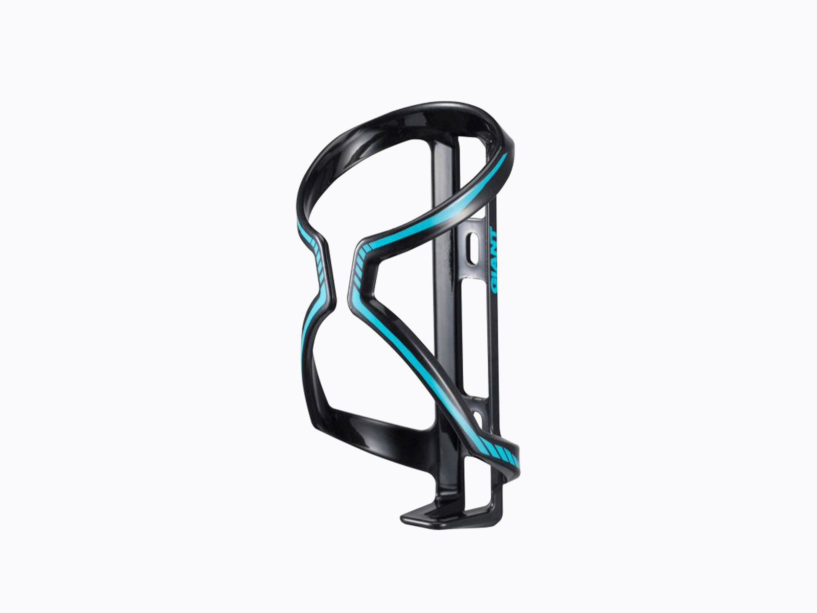 image features The Giant Airway Composite, a bottle holder for any type of bike you ride in colour aqua