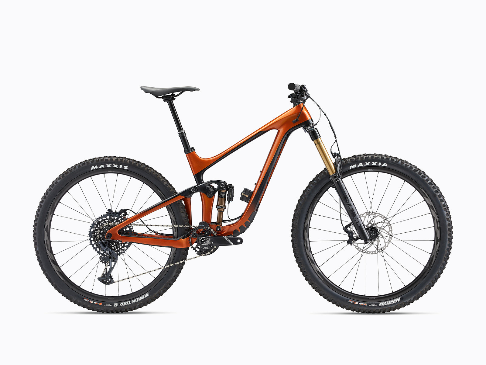Image shows, giant reign advanced pro 29 1, a hardtail mountain bike from Giant