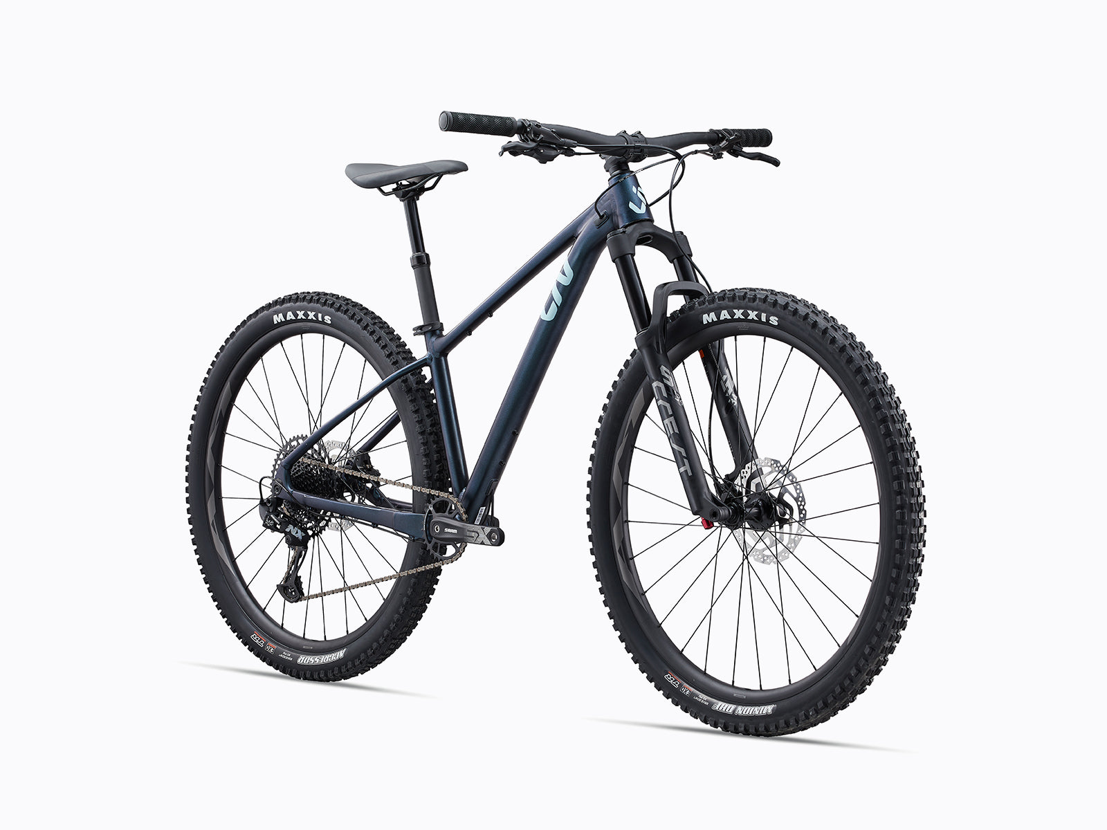 imge features a Liv Lurra 29 1 in starry night colour, sold by Giant Melbourne, Melbourne based bike shop with experienced mechanics..